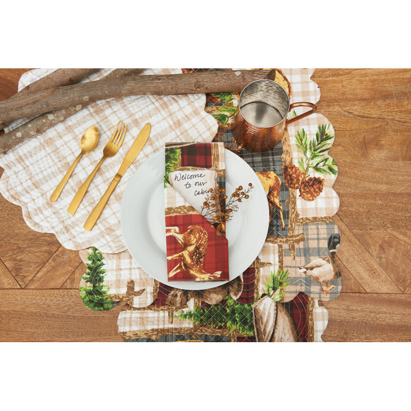 Lexie Retreat Woven Reversible Table Runner