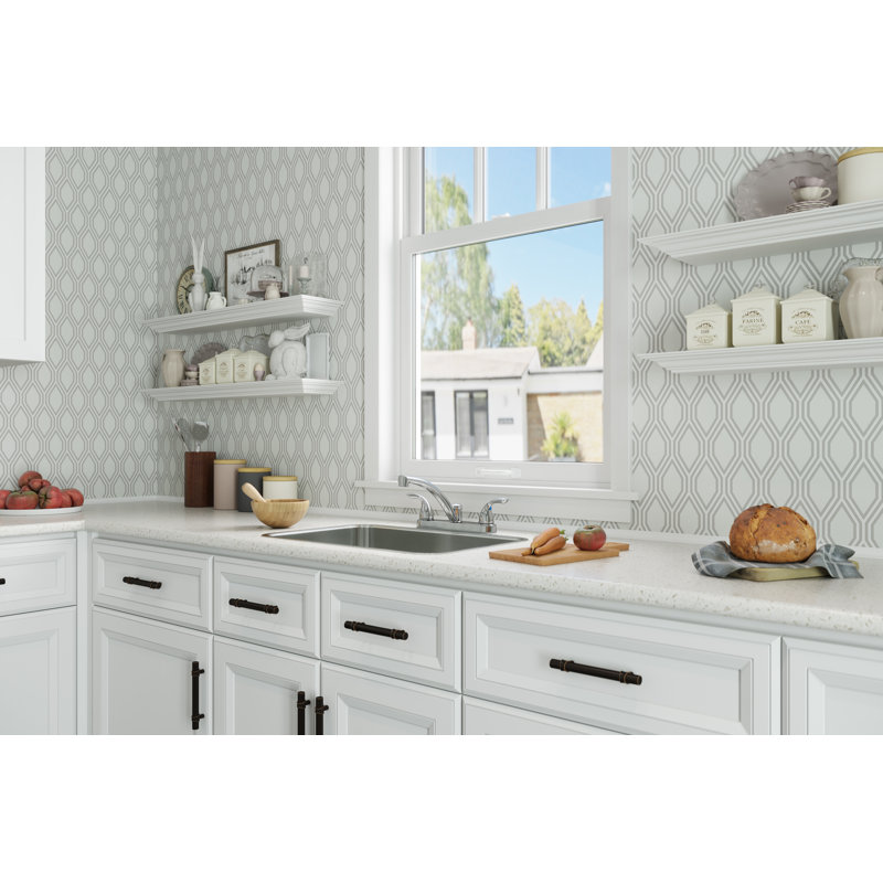 Pfirst Series 2-Handle Kitchen Faucet in Polished Chrome, Polished Chrome