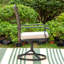 Chaise de terrasse avec coussin Argirios