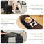 Convertible Futon Sofa Bed With Storage Ottoman/coffee Table, Multifunctional Folding Futon Set, Tufted Loveseat Sleeper Couch For Small Space, Bedroom, Apartment, Dorm (black)-1413341456