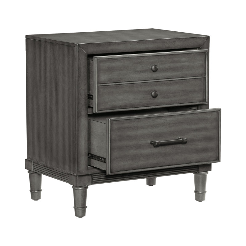 Hearthwood 24.5"W 2-Drawer Nightstand