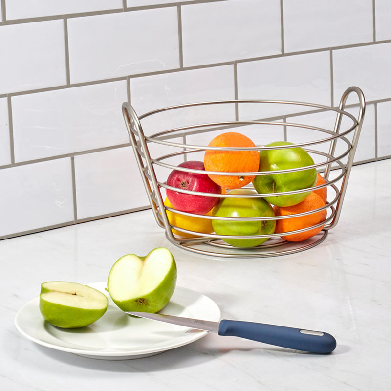 Ebern Designs Jorien Metal Fruit Bowl