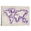 «Map Splash», reproduction d'art sur toile en mauve-2074296229-2138906259-2138906261