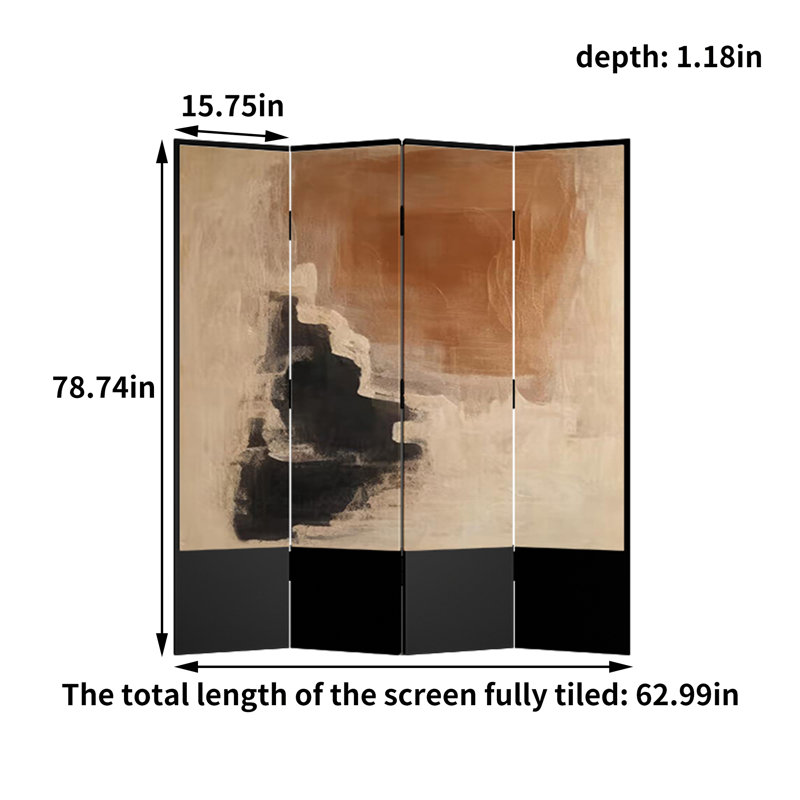 Marquitte, 78.74" H x 62.99" W x 1.18" D
