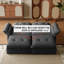 Canapé-lit 81,5 po en chenille convertible 2-en-1 touffeté-1767439004
