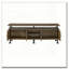 Meuble télé 2 tablettes Rustic Oak