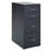 Eulos 28cm Wide 4 -Drawer Mobile Solid Wood File Cabinet-1518033280