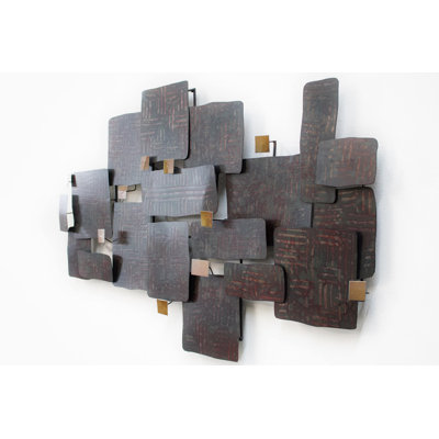 Stone Collage Wall Sculpture
