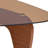 Century Modern Wood Center Table Small Farmhouse Coffee Table For Living Room, Brown-787249118-787249121-787249120