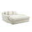 Chenille 2-Seater Lazy Sofa With 5 Back Pillows
