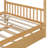 Wooden House Bed With  Trundle-1212611377