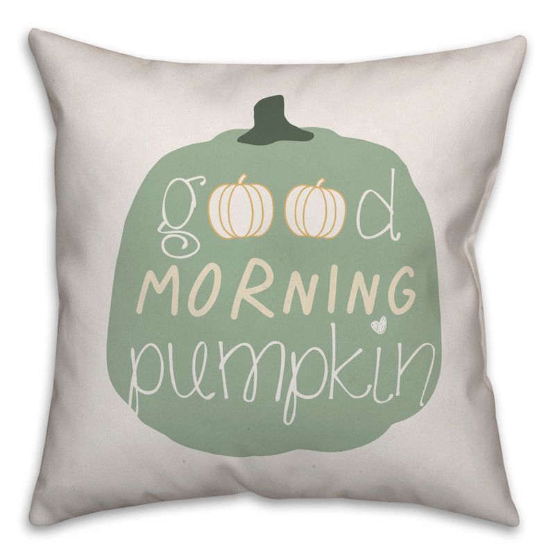  Coussin Good Morning
