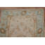 Tapis unique en coton beige et ivoire 2 pi 11 po x 2 pi Addysin