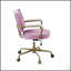 Chaise de bureau ergonomique en cuir fleur Siecross avec coussin épais et fonctions réglables-222782266