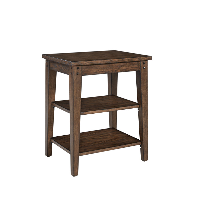 Table de bout Laron , Brun