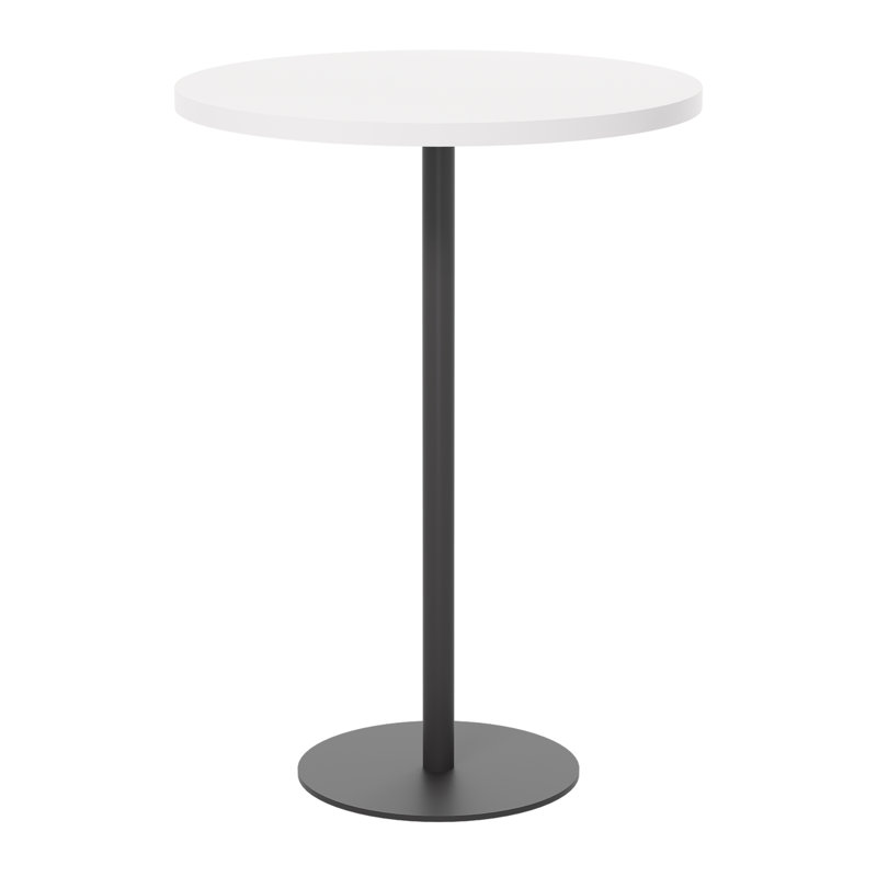 Round 80Cm Dining Table, White