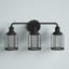 Leyden 3-Light Dimmable Steel Vanity Light