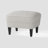 Aviani Upholstered Armchair with Ottoman-192234786