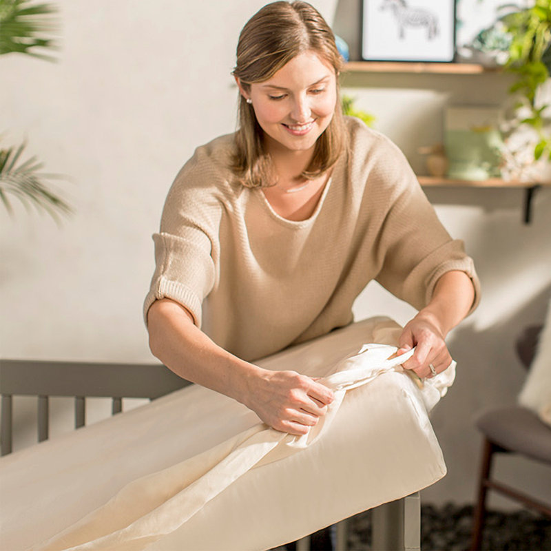 Protège-matelas imperméable Naturepedic, Lit de bébé (drap-housse)