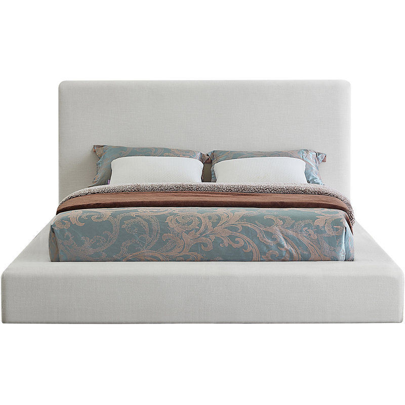 Ishia Upholstered Platform Bed - Modern Design