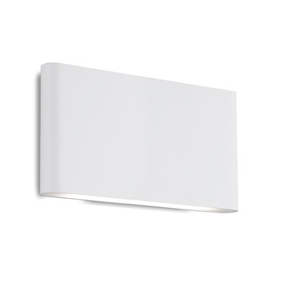 Slate Wall Sconce, LED, Frosted Glass, 5.5" H