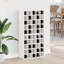 Solid Wood Open Shelving Wine Bottle Rack-2107676679