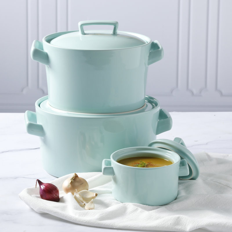 Martha Stewart 6-Piece Casserole Set with Lids
