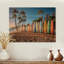 Hawaii Surfers Paradise, impression sur bois naturel-1917947890
