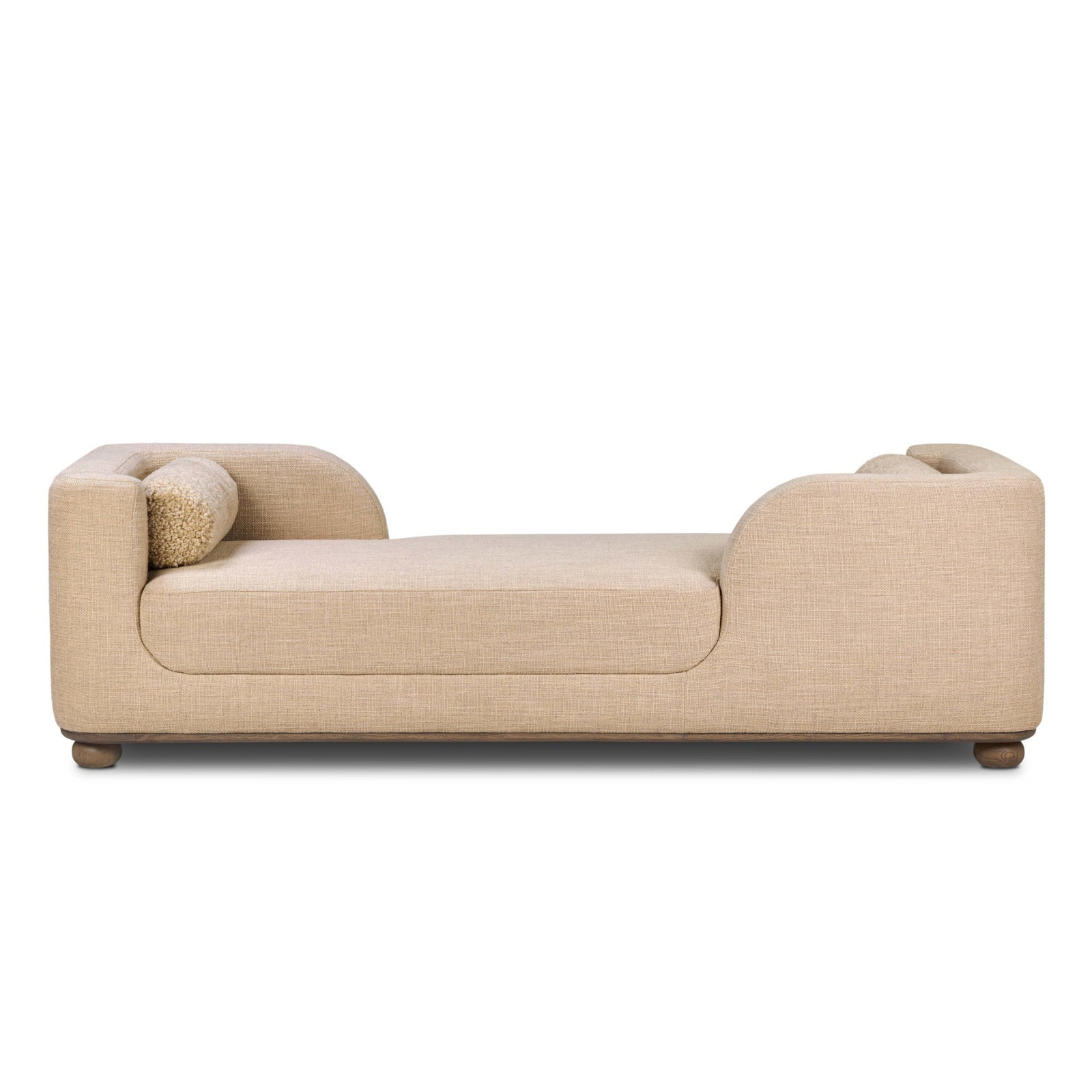 Maria Oak Chaise Lounge