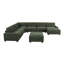 Canapé modulaire rembourré 7 pièces Azuri-367566494