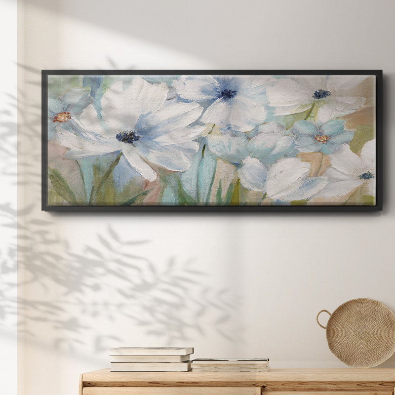 Spring Day- Framed Canvas, 8" H x 20" W