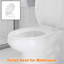 Siège de toilette 19 po à fixation rapide