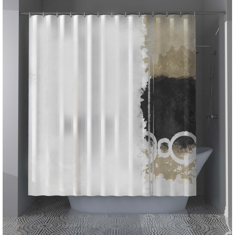 Abstract Shower Curtain