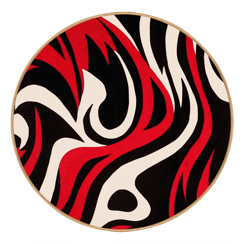 Shadow Blaze Rug, Round 7'