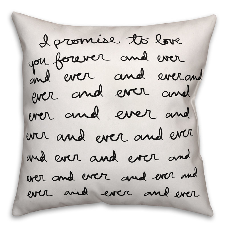 Forever Throw Pillow