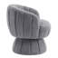 Fauteuil demi-tonneau rembourré rembourré avec coussin-686820950