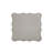 Dresden Bone White Finish End Table