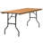 Wofford Rectangular Wooden Folding Training and Event Table-7165676