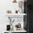 Floating Shelves, 3 Pcs, White