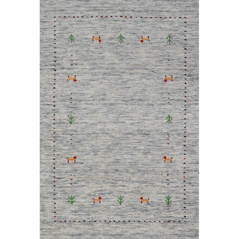 Tapis tribal Gabbeh 3 x 5