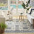 Nourison Essentials Ivory/Blue Indoor/Outdoor Area Rug-364573112
