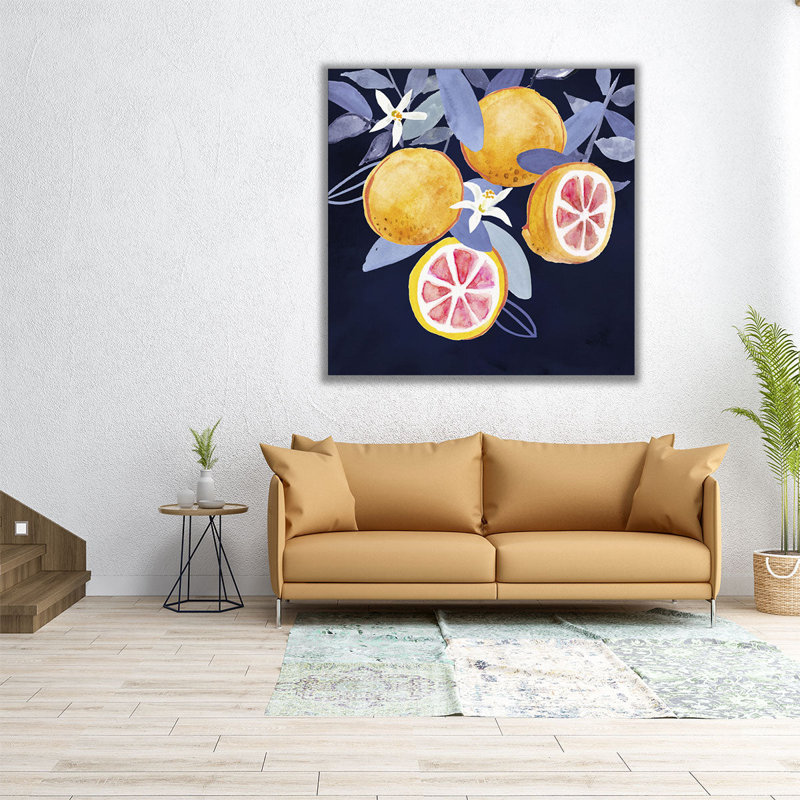 «Fresh Fruit III», reproduction d'art sur toile, H 16 po x l 16 po