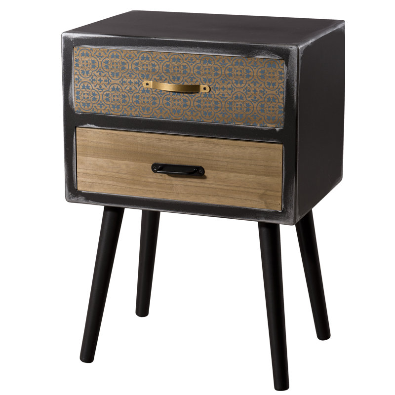 Chison 42cm W Bedside Table