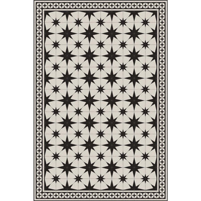 Tapis de cuisine noir NightSky