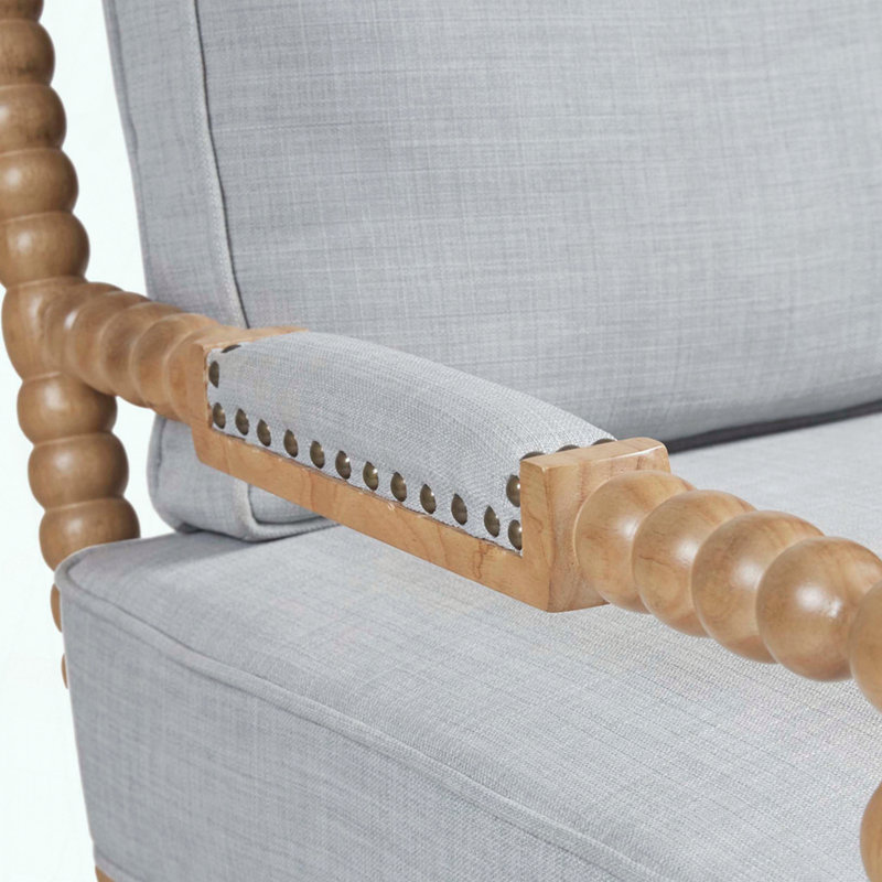 Fauteuil décoratif, Bleu clair