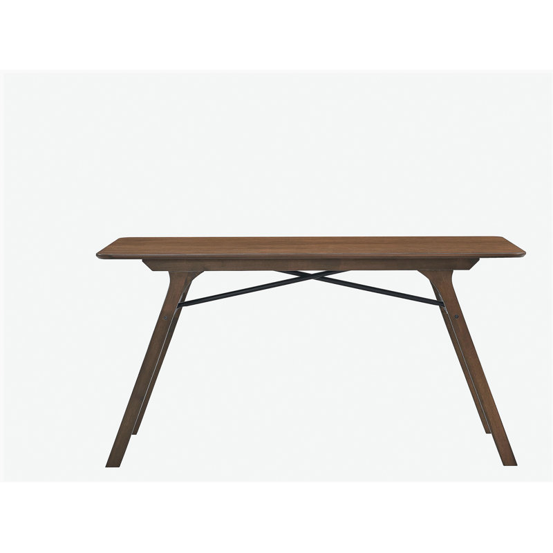 Kaela Walnut Finish Dining Table