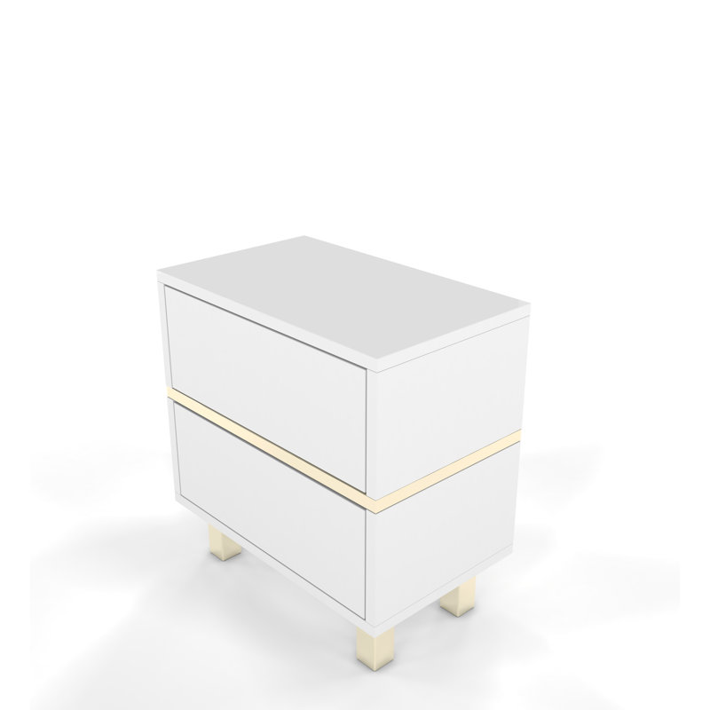 Paris 49cm W Bedside Table