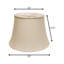 Abat-jour cloche en soie / shantung (araignée)-298328265-281041398