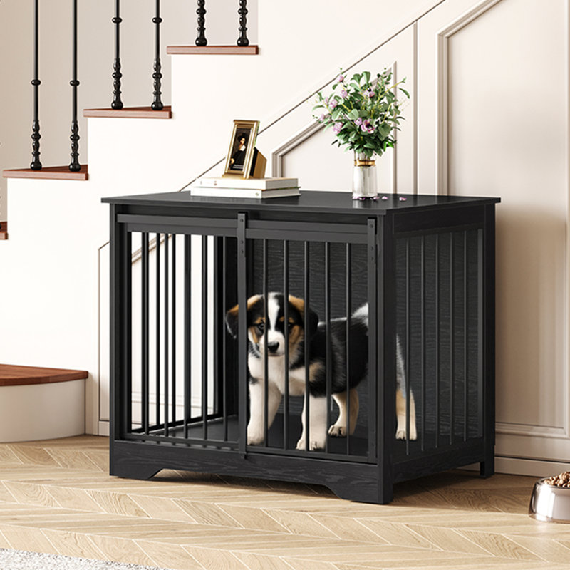 Cage pour chien Dawyne, Noir, H 26,6 po x l 31,9 po x P 21,7 po
