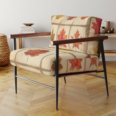 Chaise d'appoint Leaves - Autumn Leaves Collage